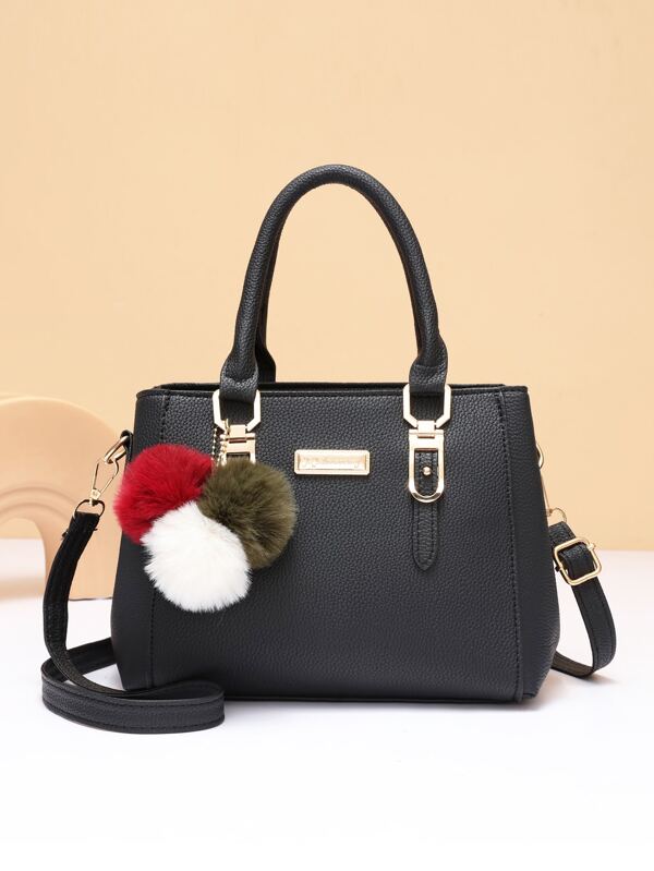 ヴィンテージレザーストラクチャーバッグ – 静寂を纏う黒